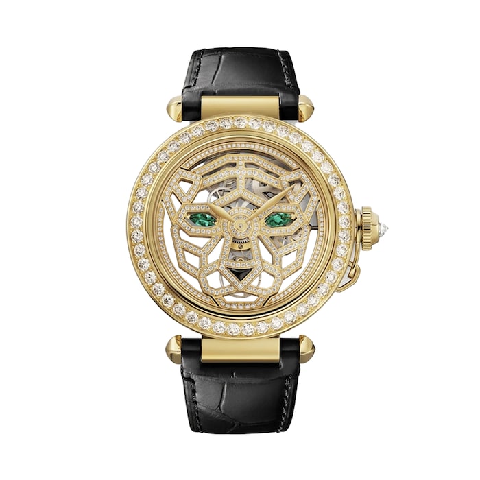 Cartier Pasha De Cartier Watch 41mm, Manual Winding, Yellow Gold
