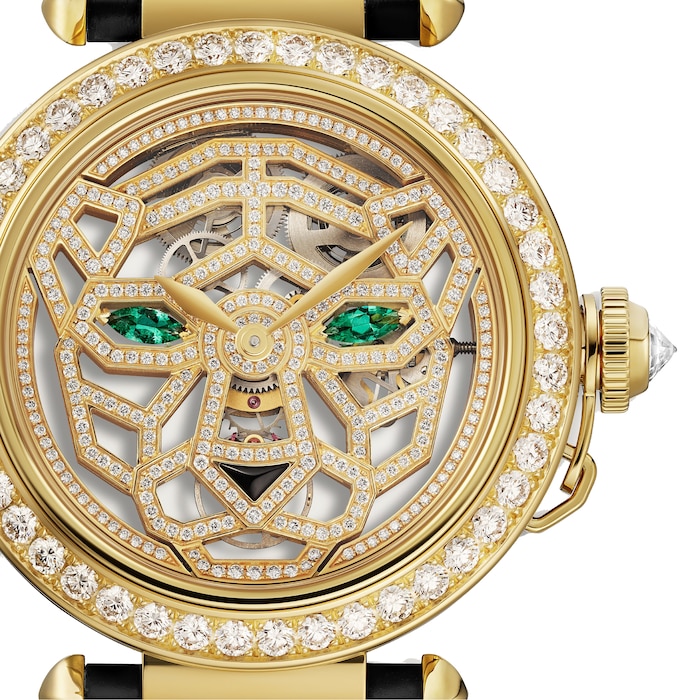 Cartier Pasha De Cartier Watch 41mm, Manual Winding, Yellow Gold