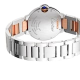 Cartier Ballon Bleu De Cartier Watch 36mm, Mechanical Movement With Automatic Winding, Rose Gold, Steel, Diamonds