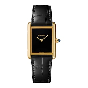Cartier Tank Louis Cartier Watch, Large Model, Manufacture Mechanical Movement With Manual Winding, Case In Yellow Gold
