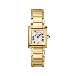 Cartier Tank Française Watch Small Model, Quartz Movement, Yellow Gold