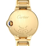 Cartier Ballon Bleu De Cartier Watch 33mm, Mechanical Movement With Automatic Winding, Yellow Gold, Diamonds