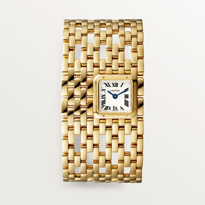 Cartier Panthere De Cartier, Cuff, Quartz Movement , Yellow Gold