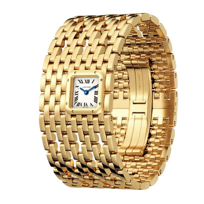 Cartier Panthere De Cartier, Cuff, Quartz Movement , Yellow Gold