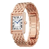 Cartier Tank Louis, Large Model, Hand Wound, Rose Gold, Diamonds