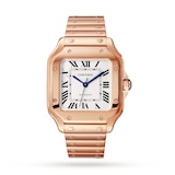 Cartier Santos De Cartier Watch Medium Model, Mechanical Movement With Automatic Winding