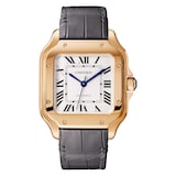 Cartier Santos De Cartier Watch Medium Model, Mechanical Movement With Automatic Winding