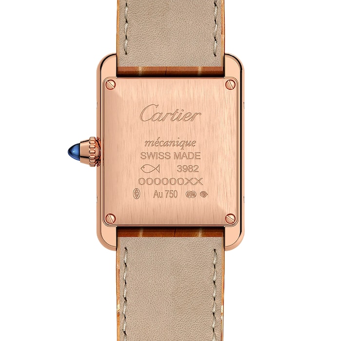 Cartier Tank Louis Cartier Watch, Small Model, Manufacture Mechanical Movement With Manual Winding