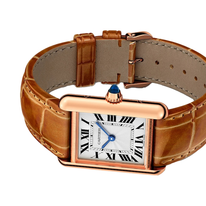 Cartier Tank Louis Cartier Watch, Small Model, Manufacture Mechanical Movement With Manual Winding