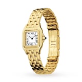 Cartier Panthère De Cartier Watch Small Model, Quartz Movement, Yellow Gold