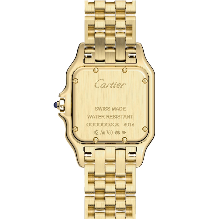 Cartier Panthère De Cartier Watch Small Model, Quartz Movement, Yellow Gold