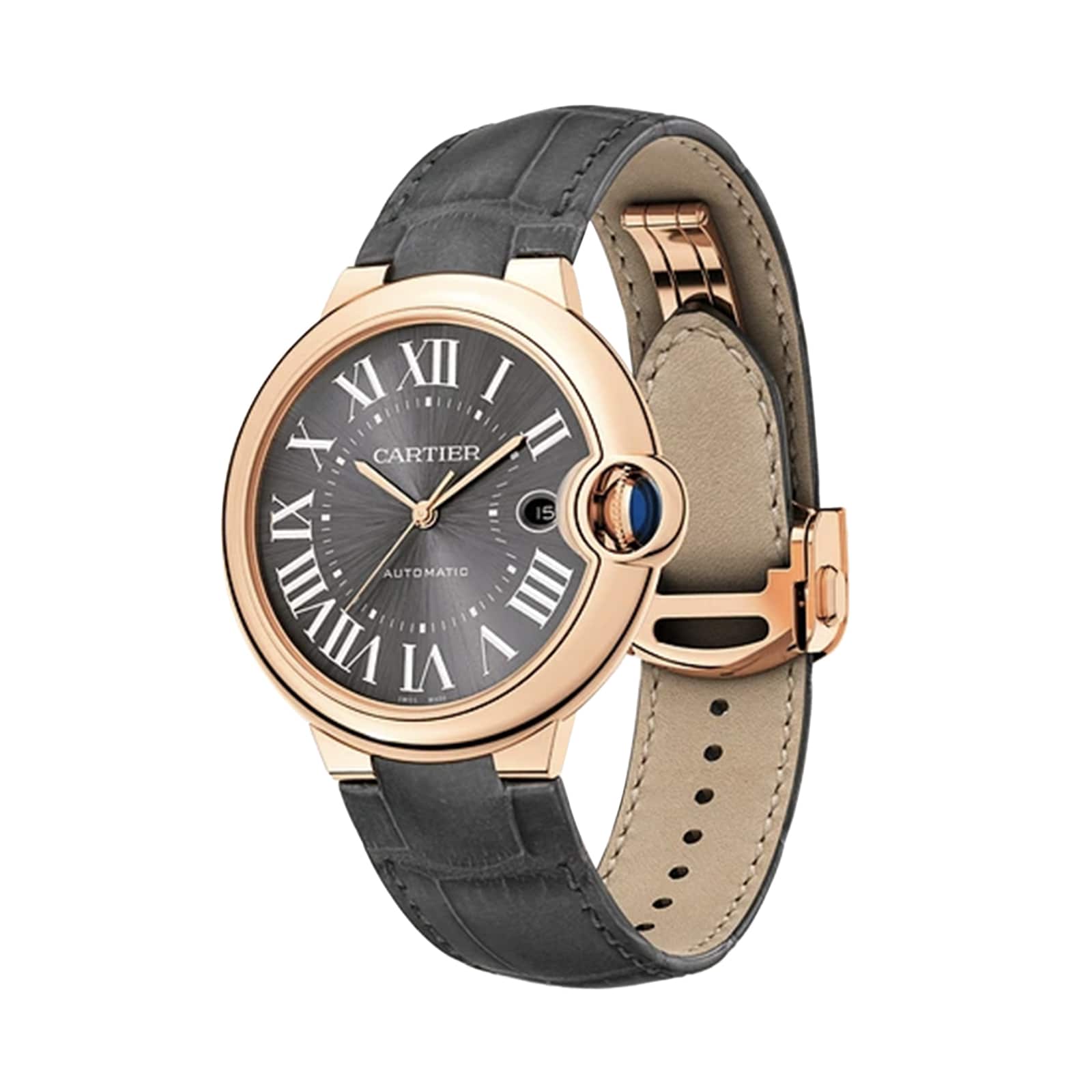 Cartier Ballon Bleu De Cartier Watch 40mm, Automatic Movement, Rose Gold