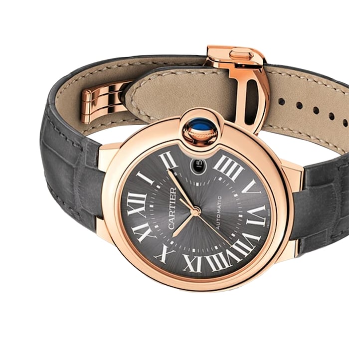 Cartier Ballon Bleu De Cartier Watch 40mm, Automatic Movement, Rose Gold