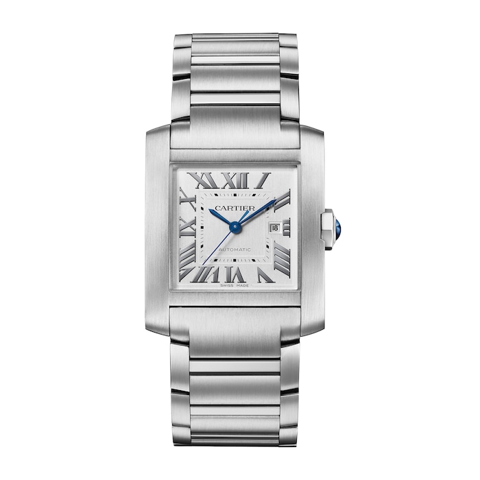 Cartier Tank Française Watch Large Model, Automatic Mechanical Movement, Steel