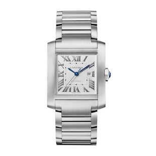 Cartier Tank Française Watch Large Model, Automatic Mechanical Movement, Steel