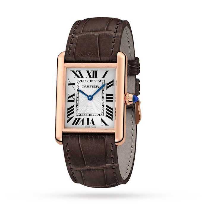 Cartier Tank Louis Cartier Watch, Large Model, Manufacture Mechanical Movement With Manual Winding