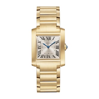 Cartier Tank Française Watch Medium Model, Quartz Movement, Yellow Gold Cartier Tank Française Watch Medium Model, Quartz Movement, Yellow Gold