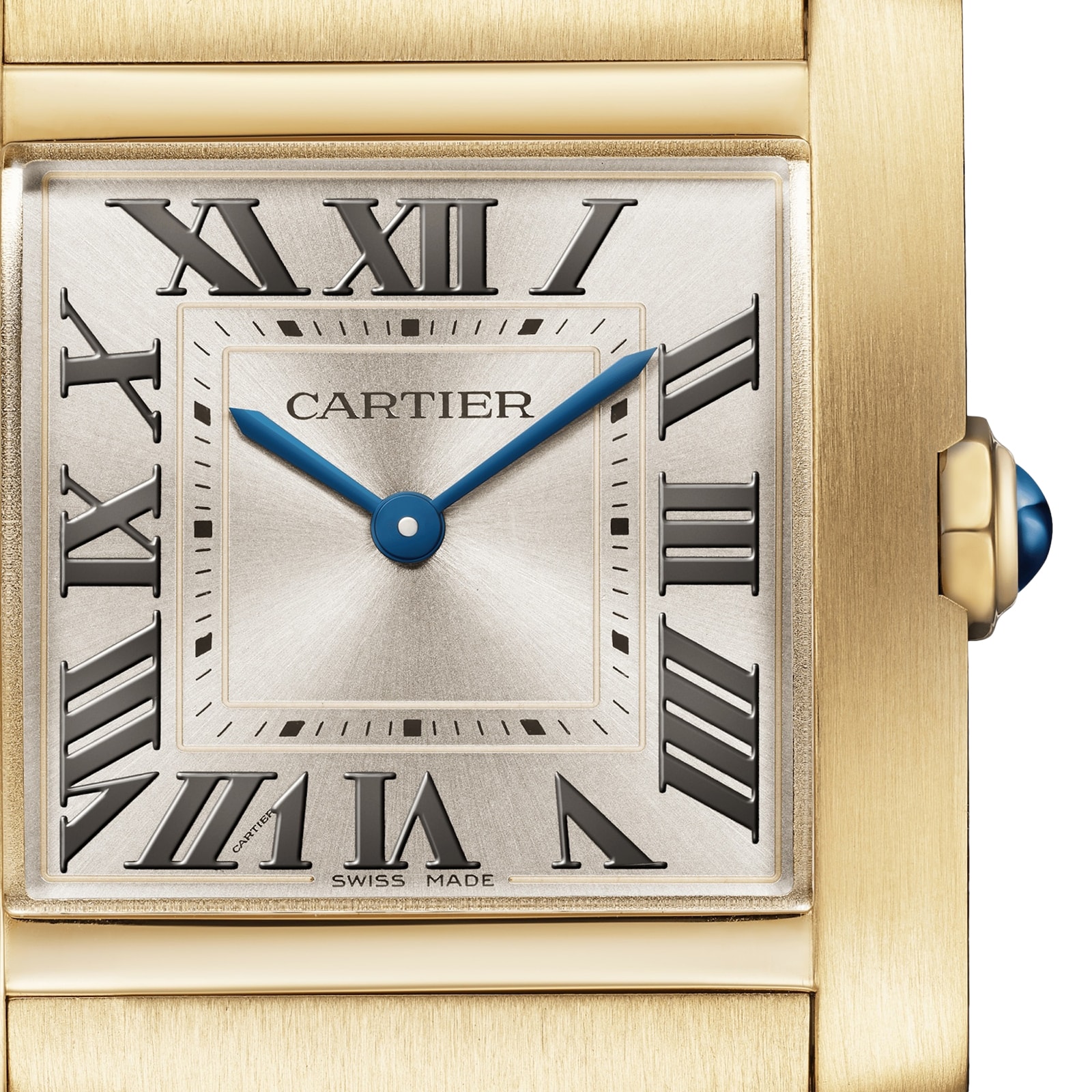 Cartier Tank Française Watch Medium Model, Quartz Movement, Yellow Gold ...
