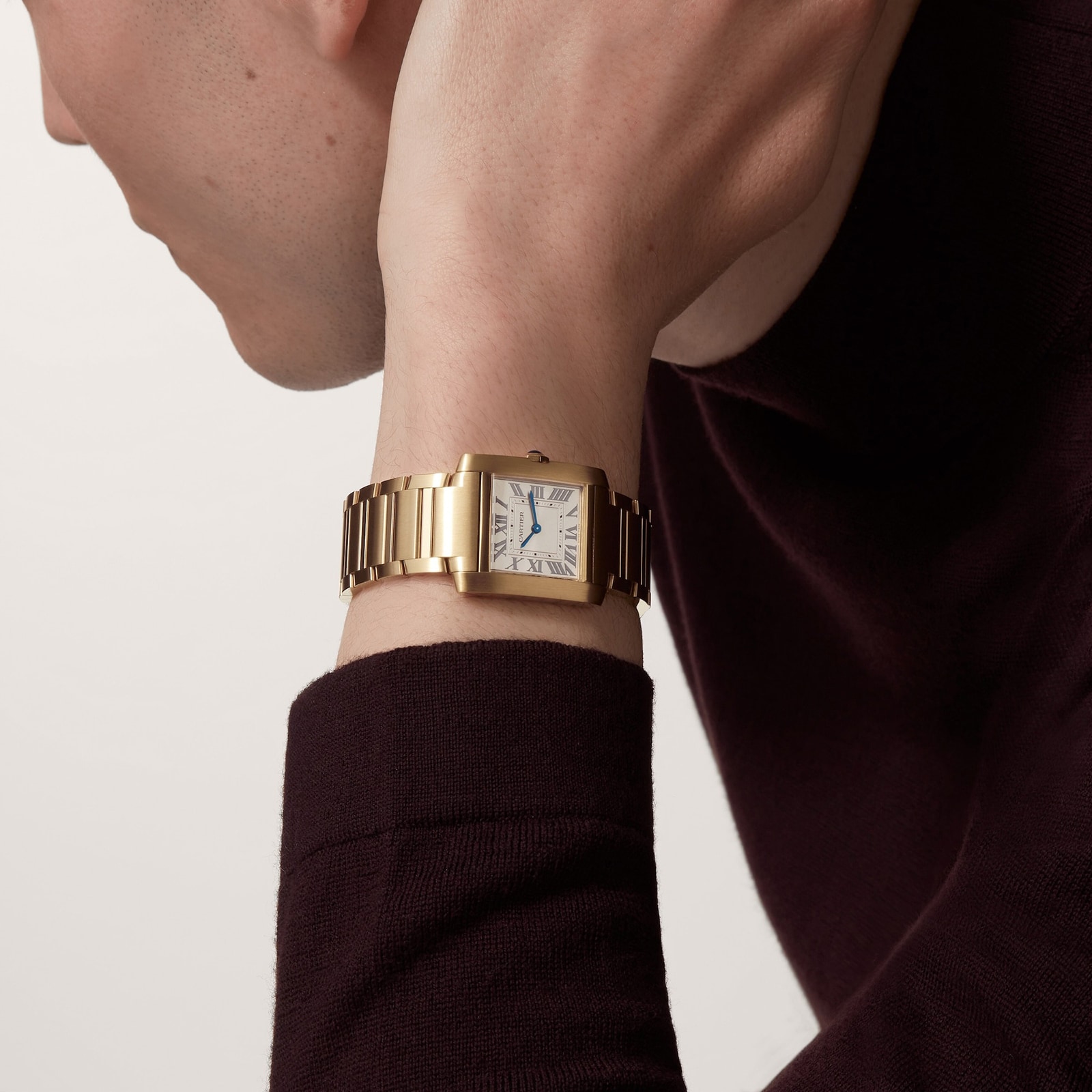 Cartier tank women's gold new arrivals