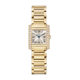 Cartier Tank Française Watch Small Model, Quartz Movement, Yellow Gold, Diamonds Cartier Tank Française Watch Small Model, Quartz Movement, Yellow Gold, Diamonds