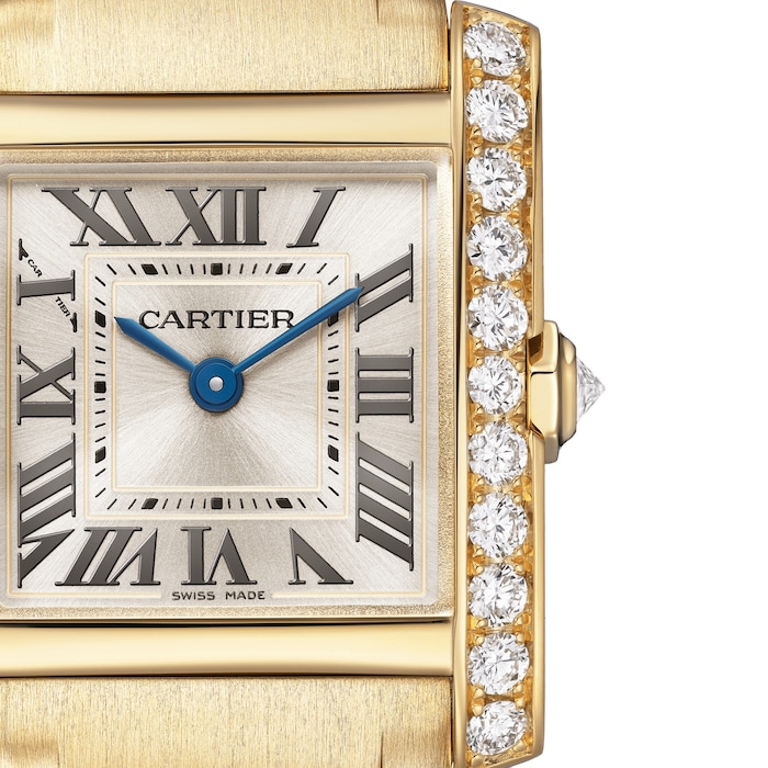 Cartier Tank Francaise Watch with Diamonds, Small