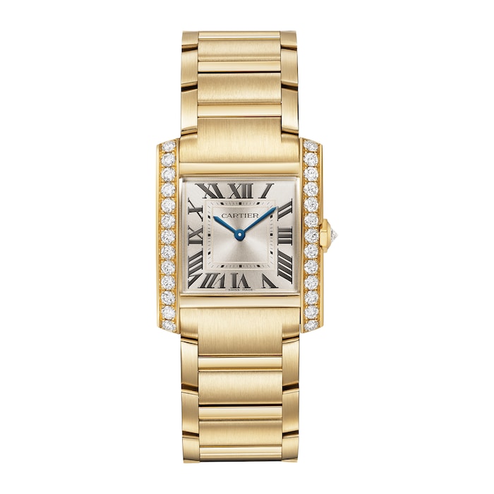 Cartier Tank Francaise Watch with Diamonds, Small