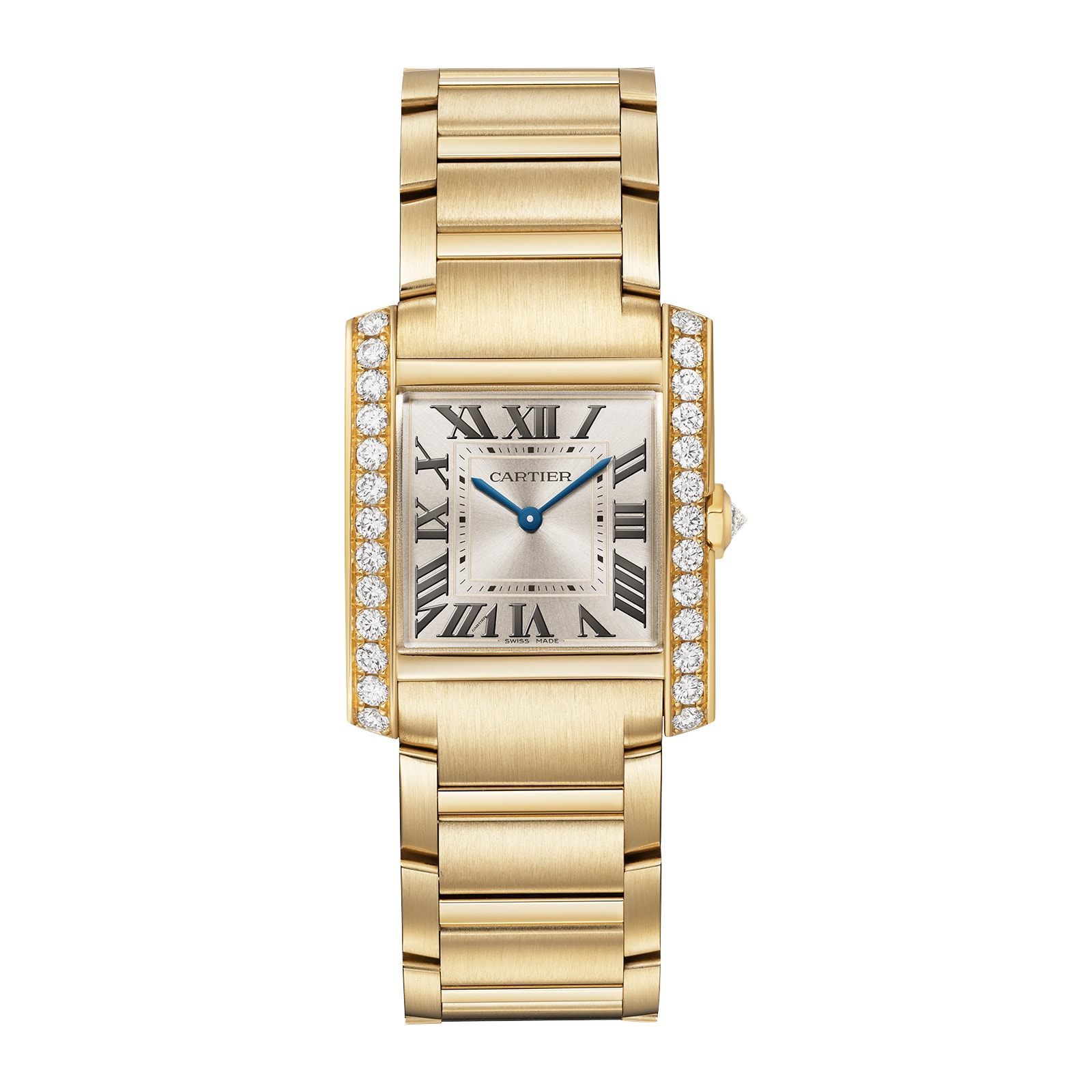 Cartier Tank Classic Ladies 18k Yellow Gold Vintage Watch