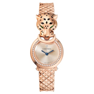 Cartier La Panthère Watch, 23.6 mm, Quartz Movement, Rose Gold