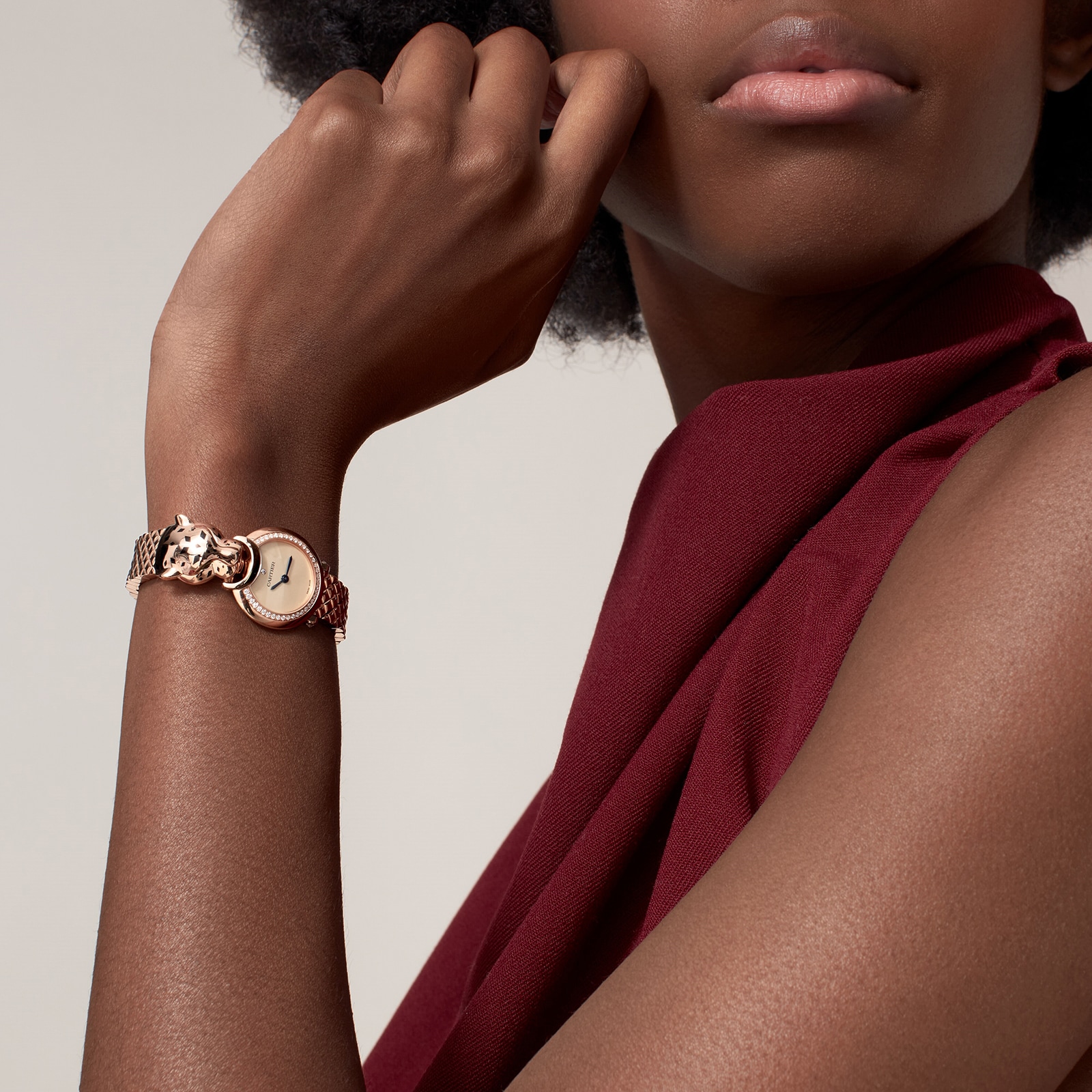 Cartier La Panthère Watch, 23.6 mm, Quartz Movement, Rose Gold Cartier La Panthère Watch, 23.6 mm, Quartz Movement, Rose Gold