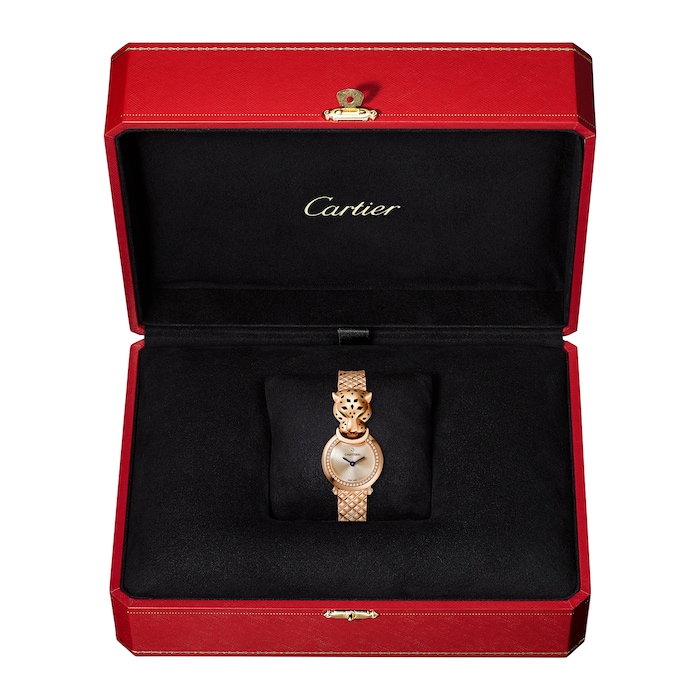 Cartier La Panthère Watch, 23.6 mm, Quartz Movement, Rose Gold