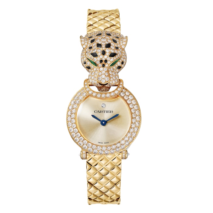 Cartier La Panthère Watch, 23.6mm, Quartz Movement, 18K Yellow Gold