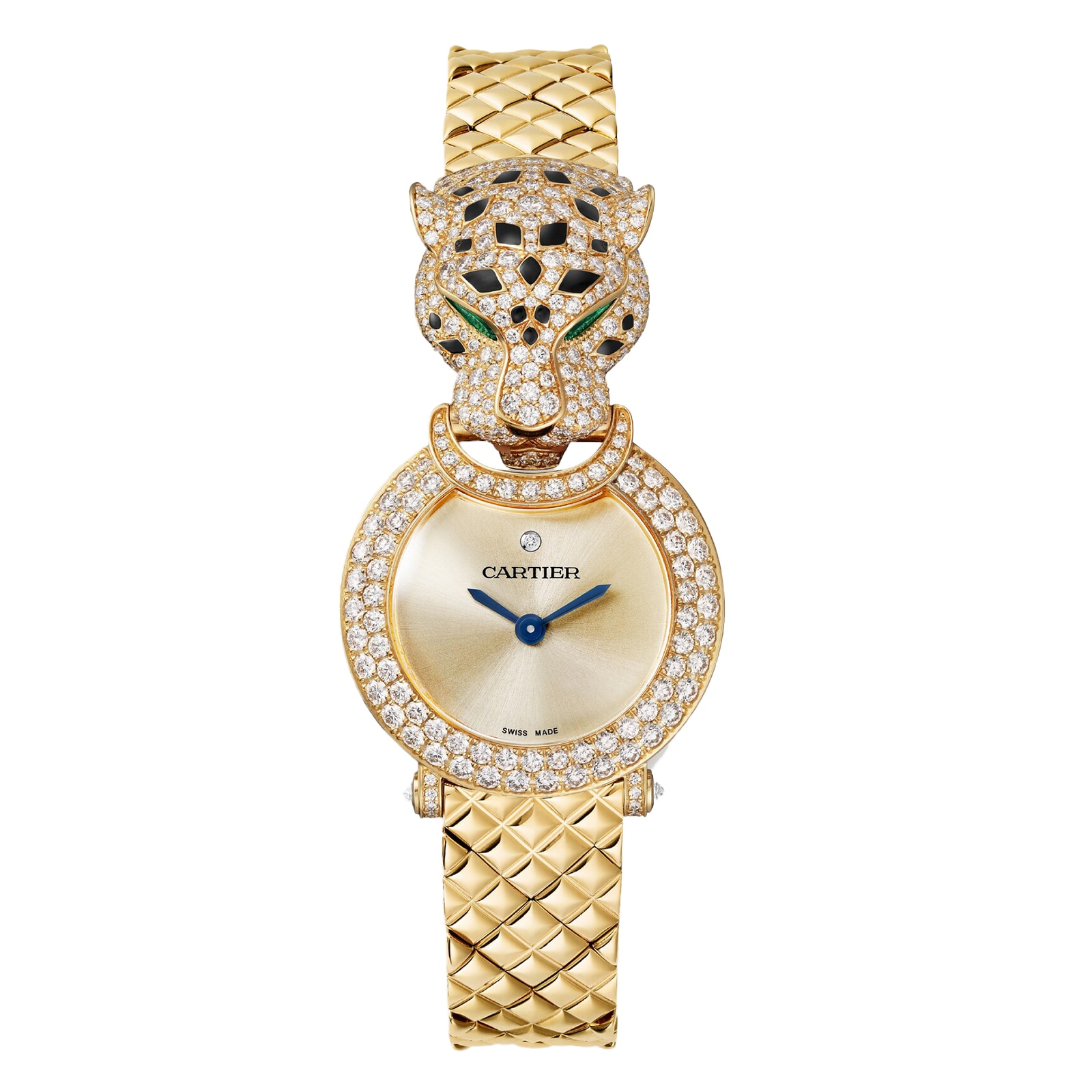 Cartier La Panthère Watch, 23.6mm, Quartz Movement, 18K Yellow Gold