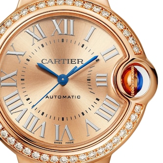 Cartier Ballon Blue De Cartier Watch 33mm, Mechanical Movement, Automatic Winding Cartier Ballon Blue De Cartier Watch 33mm, Mechanical Movement, Automatic Winding