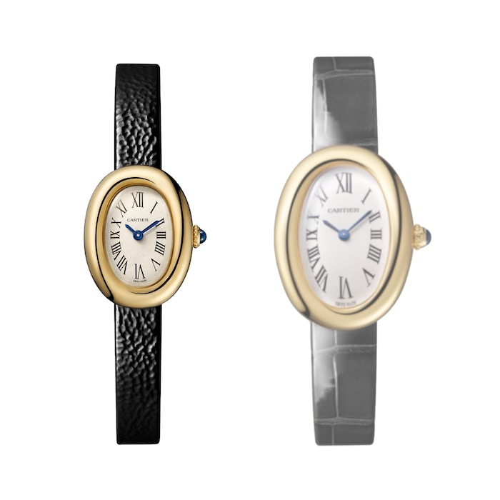 Cartier Baignoire Mini Model, Quartz, Yellow Gold