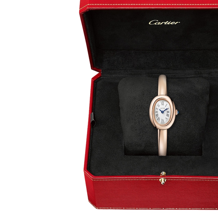 Cartier Baignoire De Cartier Watch, Mini Model, Size 15, Quartz Movement, Rose Gold