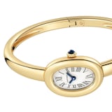 Cartier Santos-Dumont Watch Large Model, Quartz Movement, Rose Gold, Leather