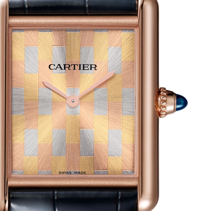 Cartier Tank Louis Cartier watch, large model, Manufacture mechanical movement with manual winding.