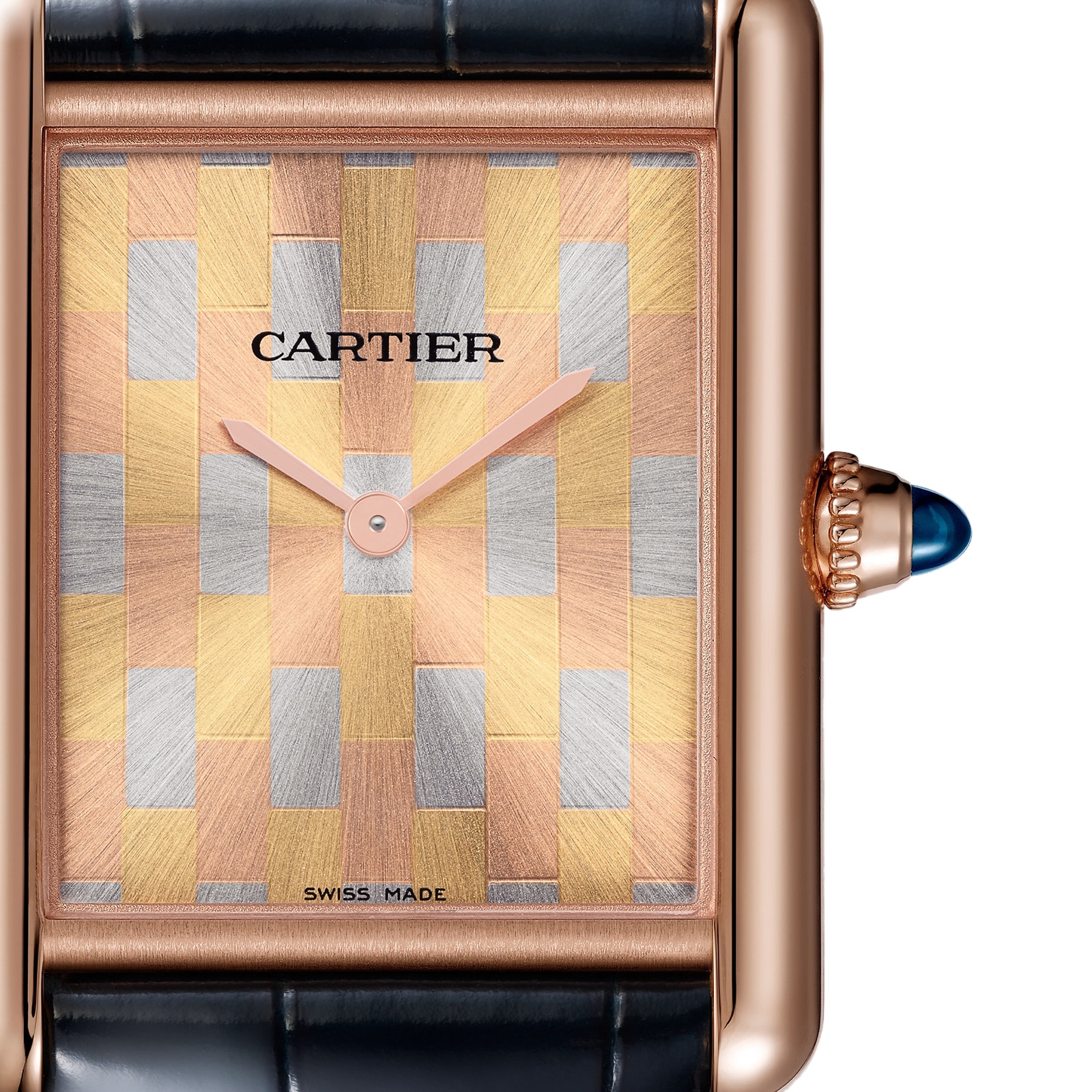 Cartier Tank Louis Cartier watch, large model, Manufacture mechanical movement with manual winding.