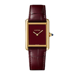 Cartier Tank Louis Cartier watch, large model, Manufacture mechanical movement with manual winding.