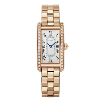 Cartier Tank Américaine Watch, Small Model, Quartz Movement, Rose Gold Cartier Tank Américaine Watch, Small Model, Quartz Movement, Rose Gold