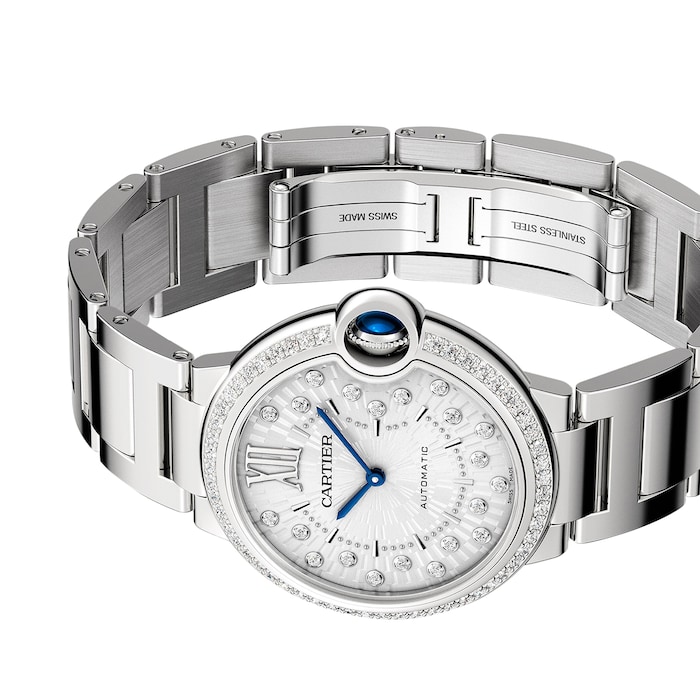 Cartier Ballon Bleu de Cartier watch, 36 mm, mechanical movement with automatic winding.