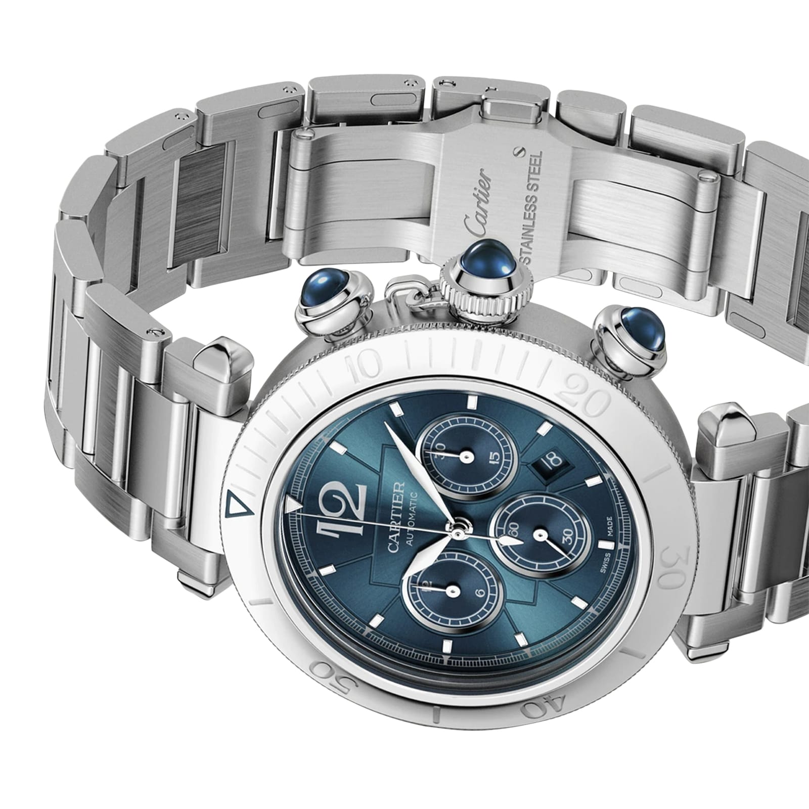 Cartier Pasha de Cartier watch, 41 mm,  automatic