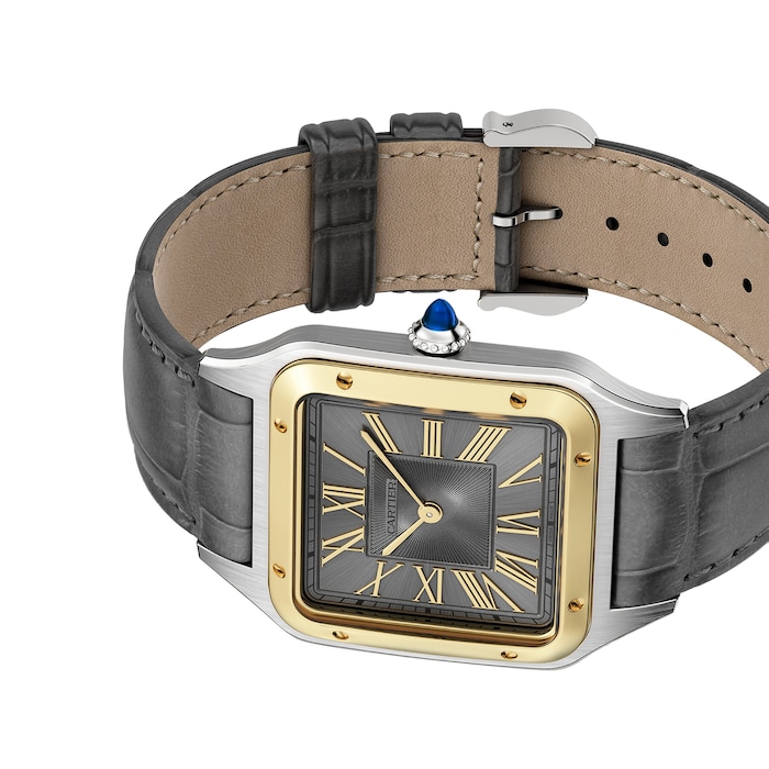 Cartier Santos-Dumont Watch, Large Model, Yellow Gold, High Autonomy Quartz