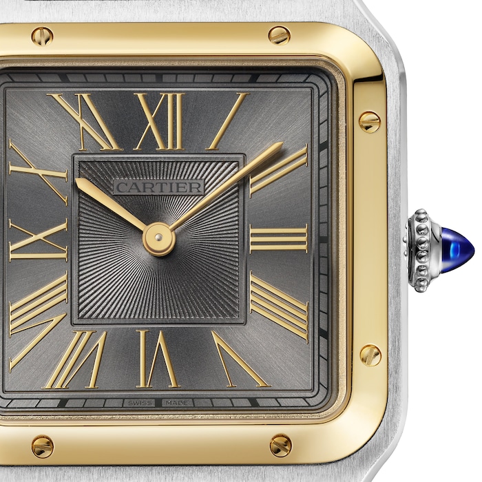 Cartier Santos-Dumont Watch, Large Model, Yellow Gold, High Autonomy Quartz