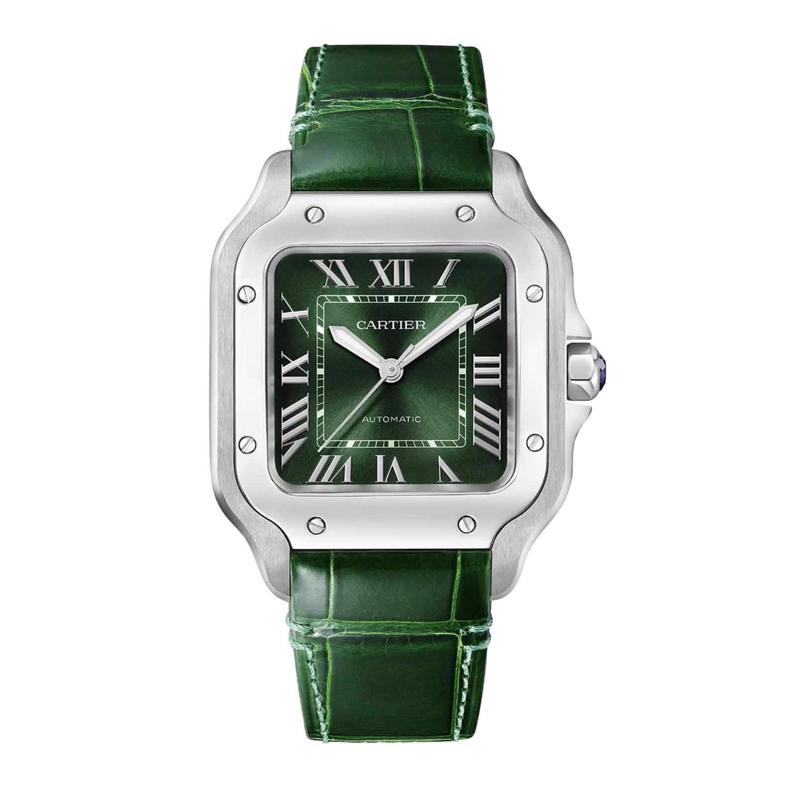 Cartier Santos de Cartier Watch, Medium Model, Steel, Automatic ...