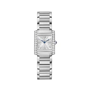 Cartier Tank Francaise watch, small model, quartz movement.