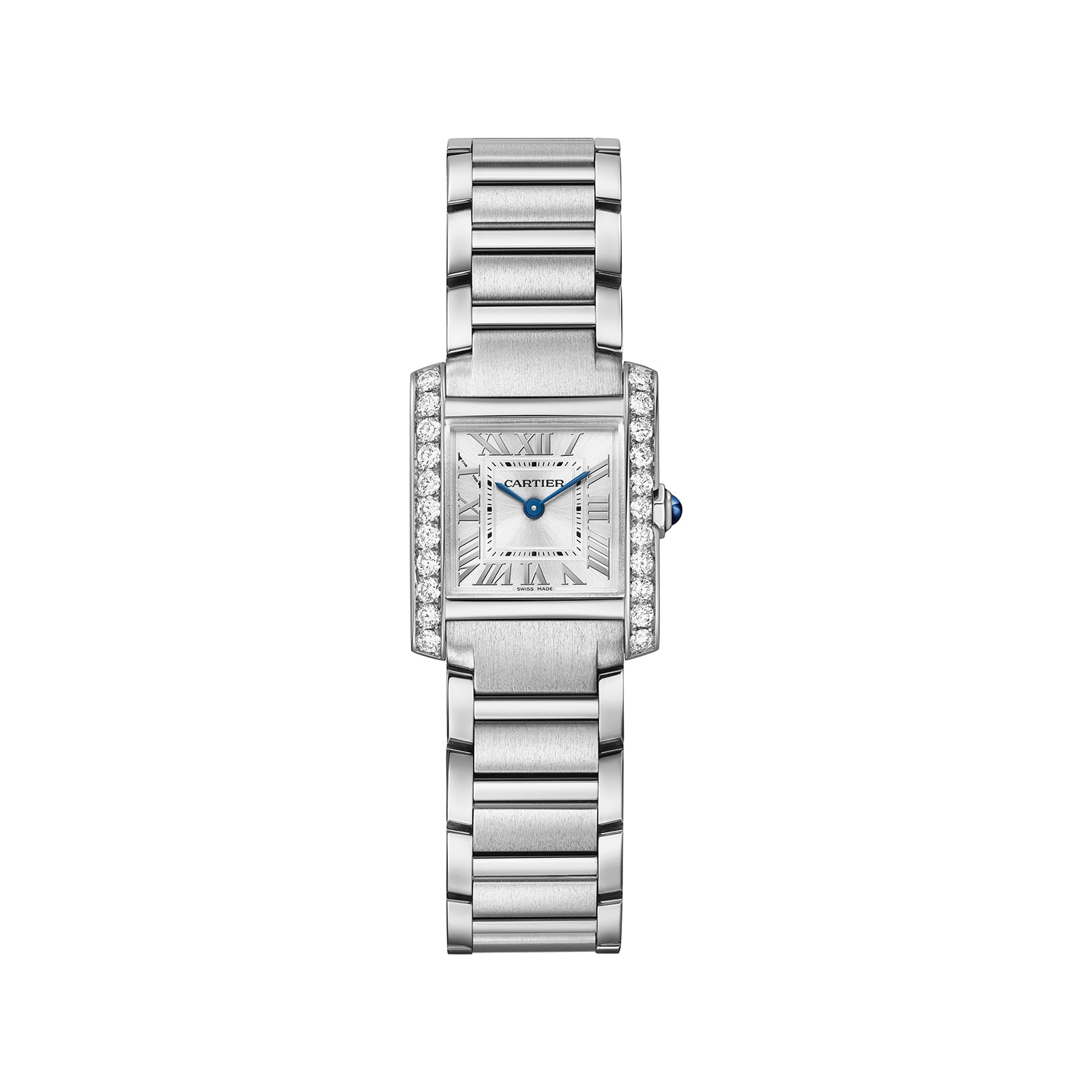 Cartier Tank Francaise watch, small model, quartz movement. W4TA0020 ...