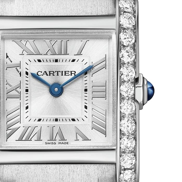 Cartier Tank Francaise watch, small model, quartz movement.