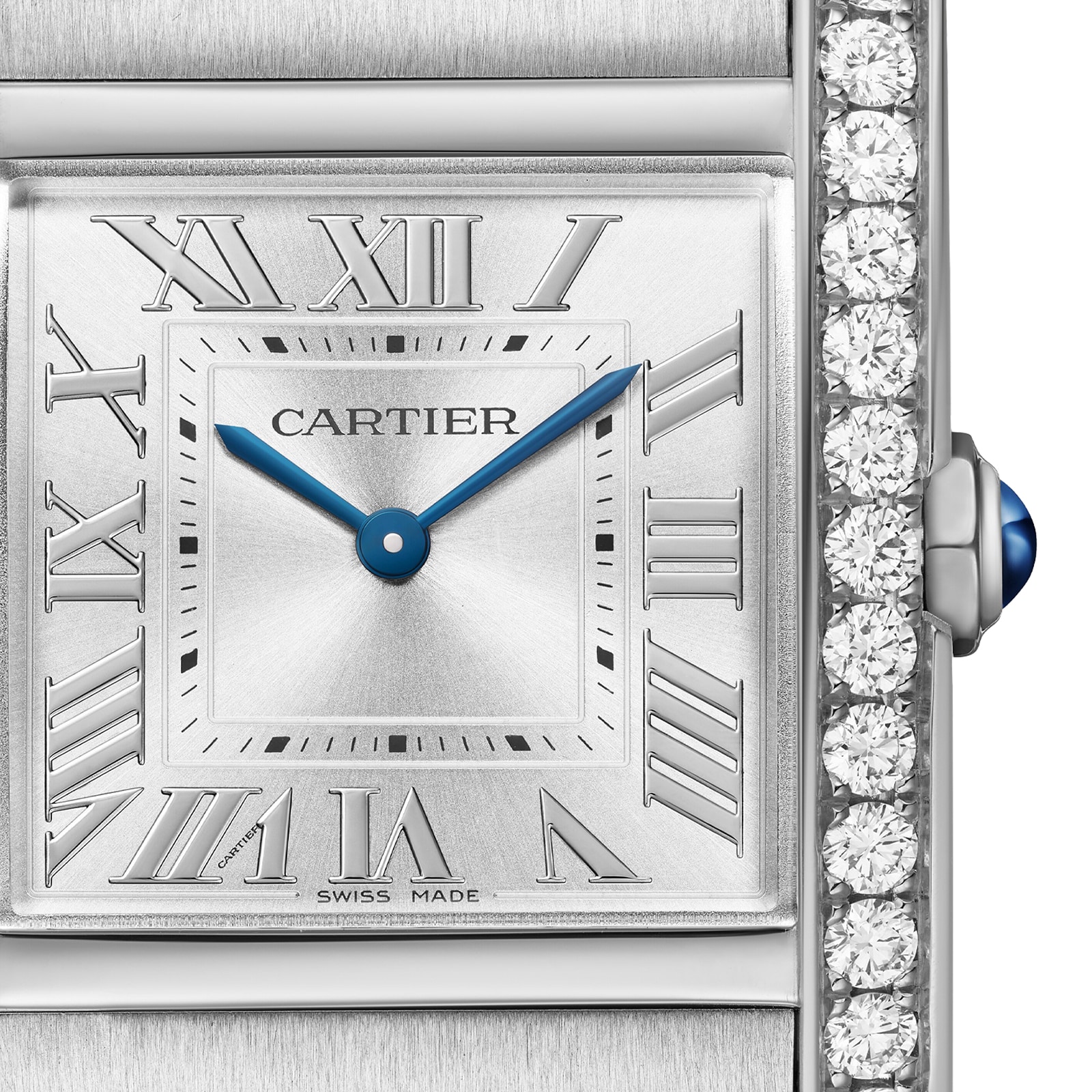 Cartier Tank Francaise Watch Medium Model Quartz Movement W4ta0021 Goldsmiths 3548