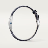 Cartier Tank Américaine Watch, Mini Model, Quartz Movement, Steel, Leather